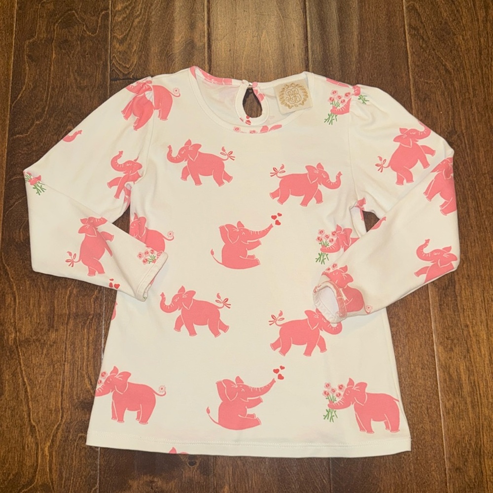 TBBC Long Sleeve Penny's Play Shirt - Precious Peanut - 7 listed as a 6